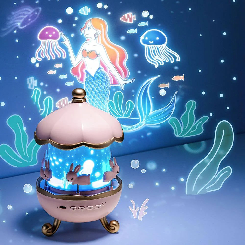 Bunny's Carousel Night Light Projector