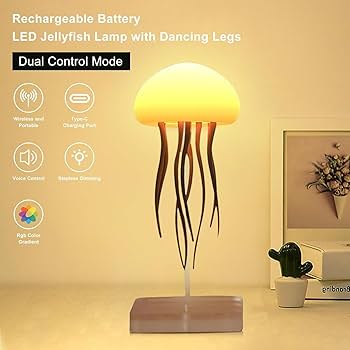 Dancing Aurora Jellyfish Lamp