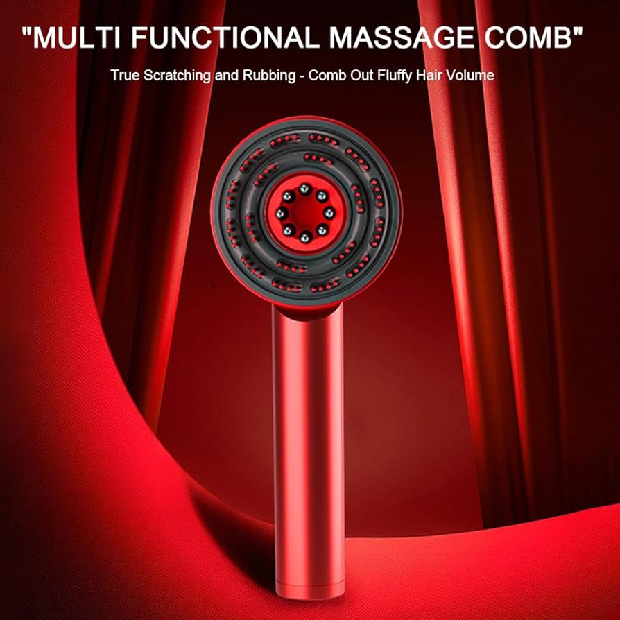 Scalp Massage Brush with Oil Applicator