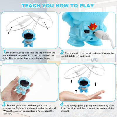 Kids Safe and Durable Astronaut Flying Toy Maxum