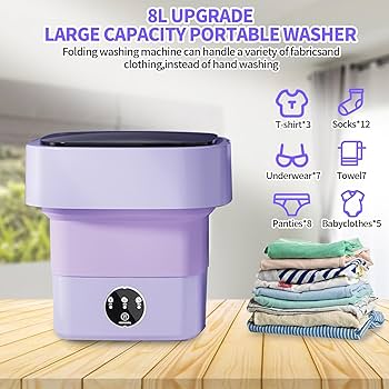Foldable Mini Laundry Machine