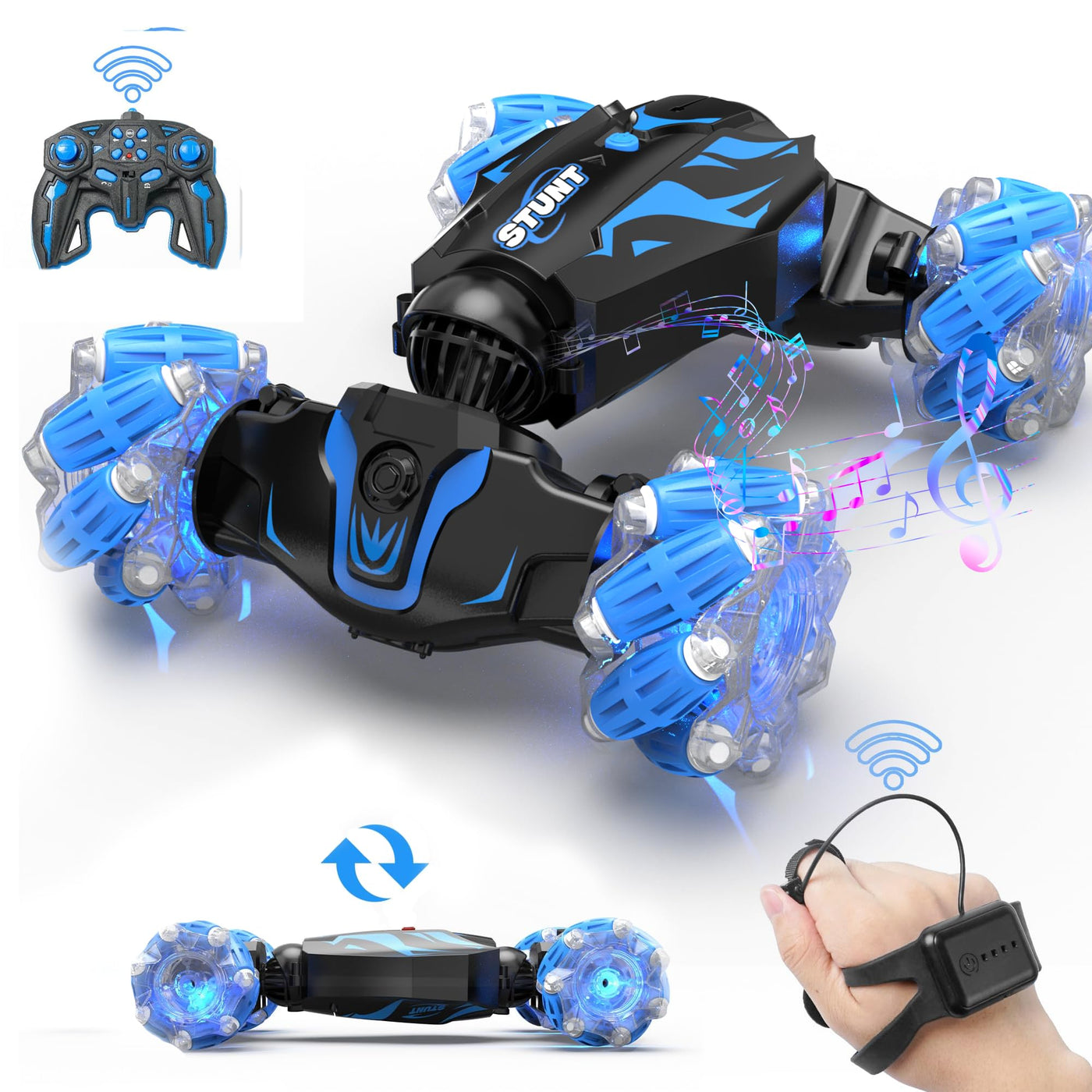 Hand Gesture Stunt Car