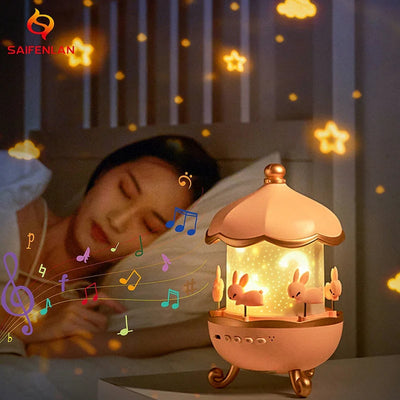 Bunny's Carousel Night Light Projector