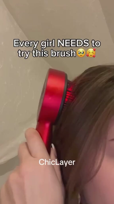 Scalp Massage Brush with Oil Applicator