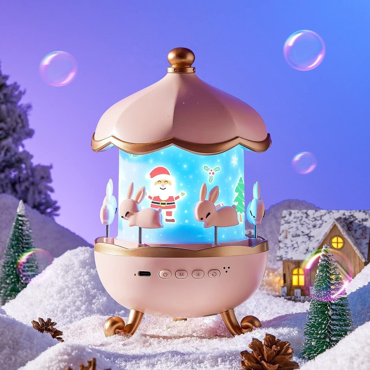 Bunny's Carousel Night Light Projector