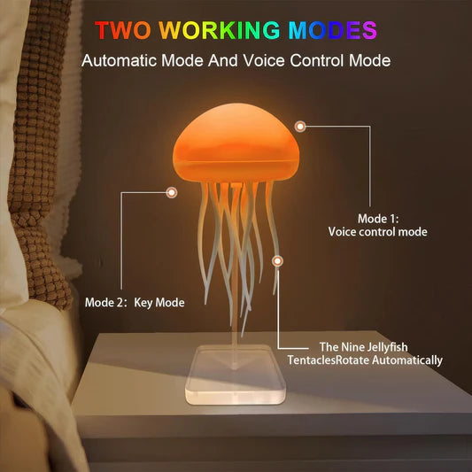 Dancing Aurora Jellyfish Lamp